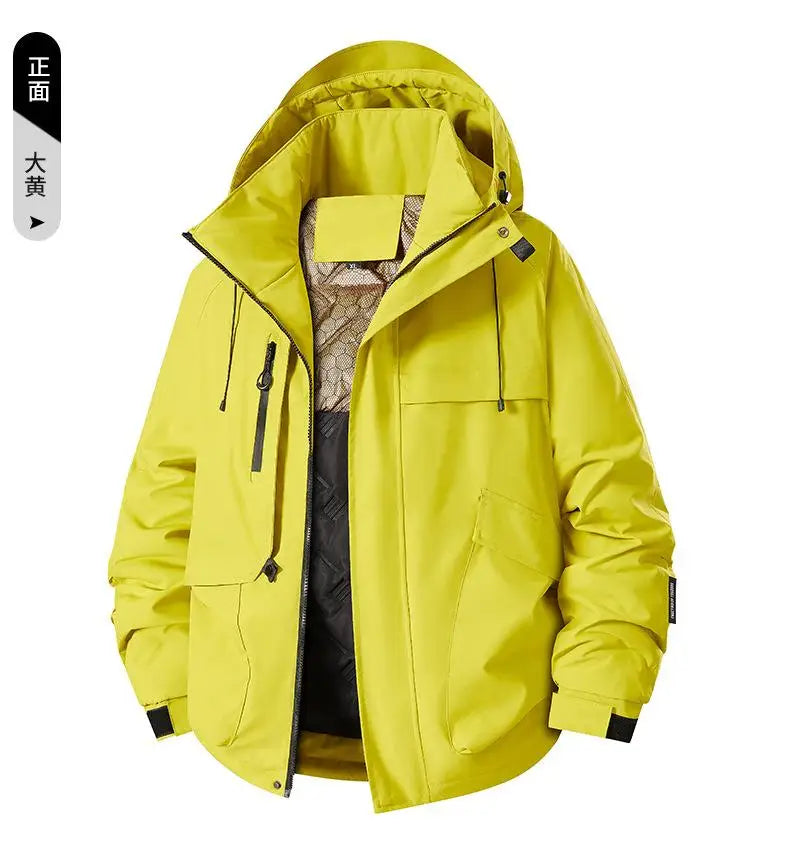 Outdoor Sports Jacket Cotton Jacket Warm And Unisex Waterproof Windproof Hiking And Cycling
