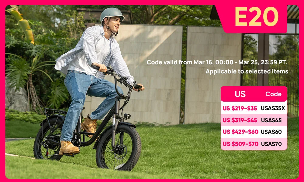 URLIFE 1000W E20 Electric Bike