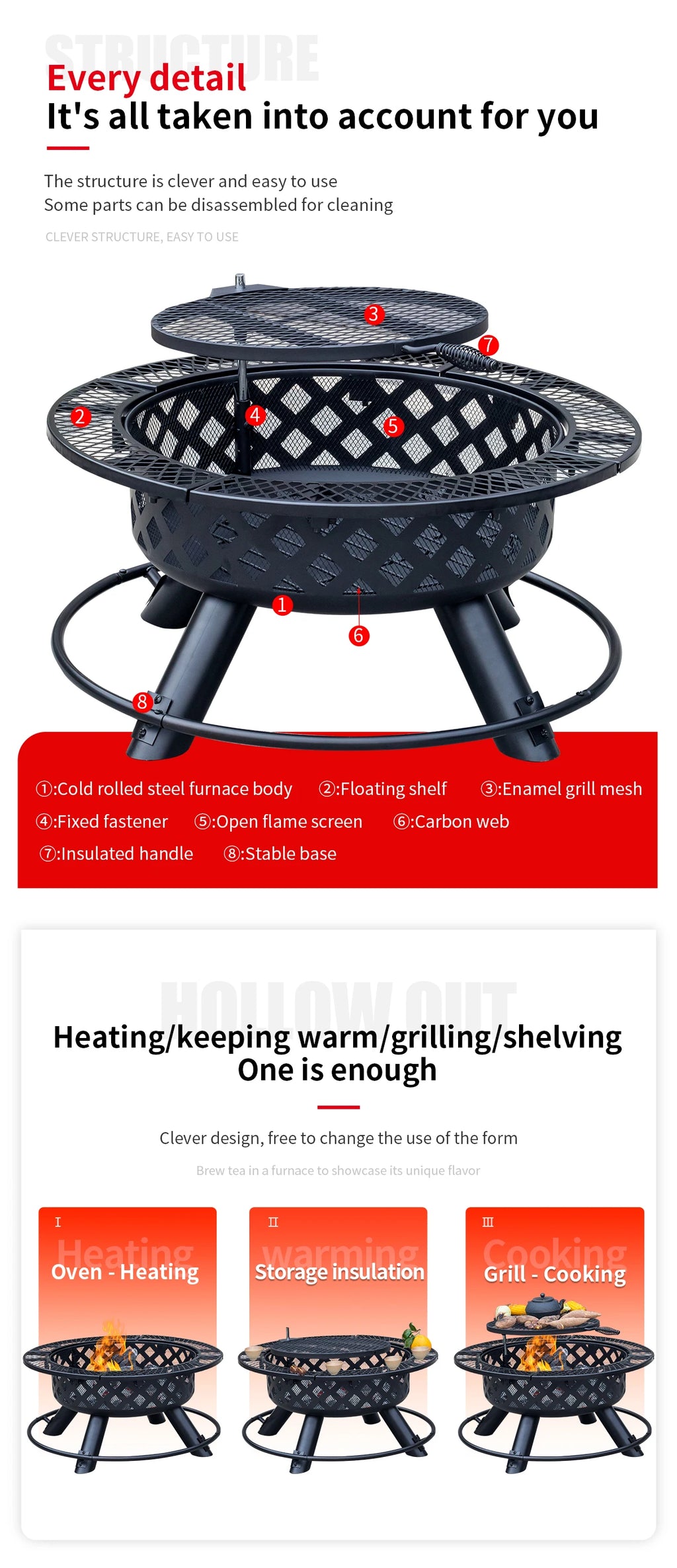 Camping Outdoor Fire Pits
