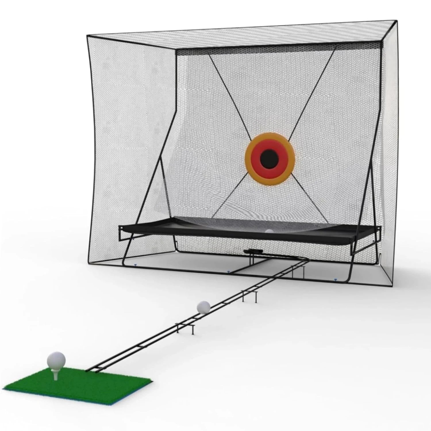 Golf Practice Cage Set with Easy Setup Practice Nets for Indoor/Outdoor Training