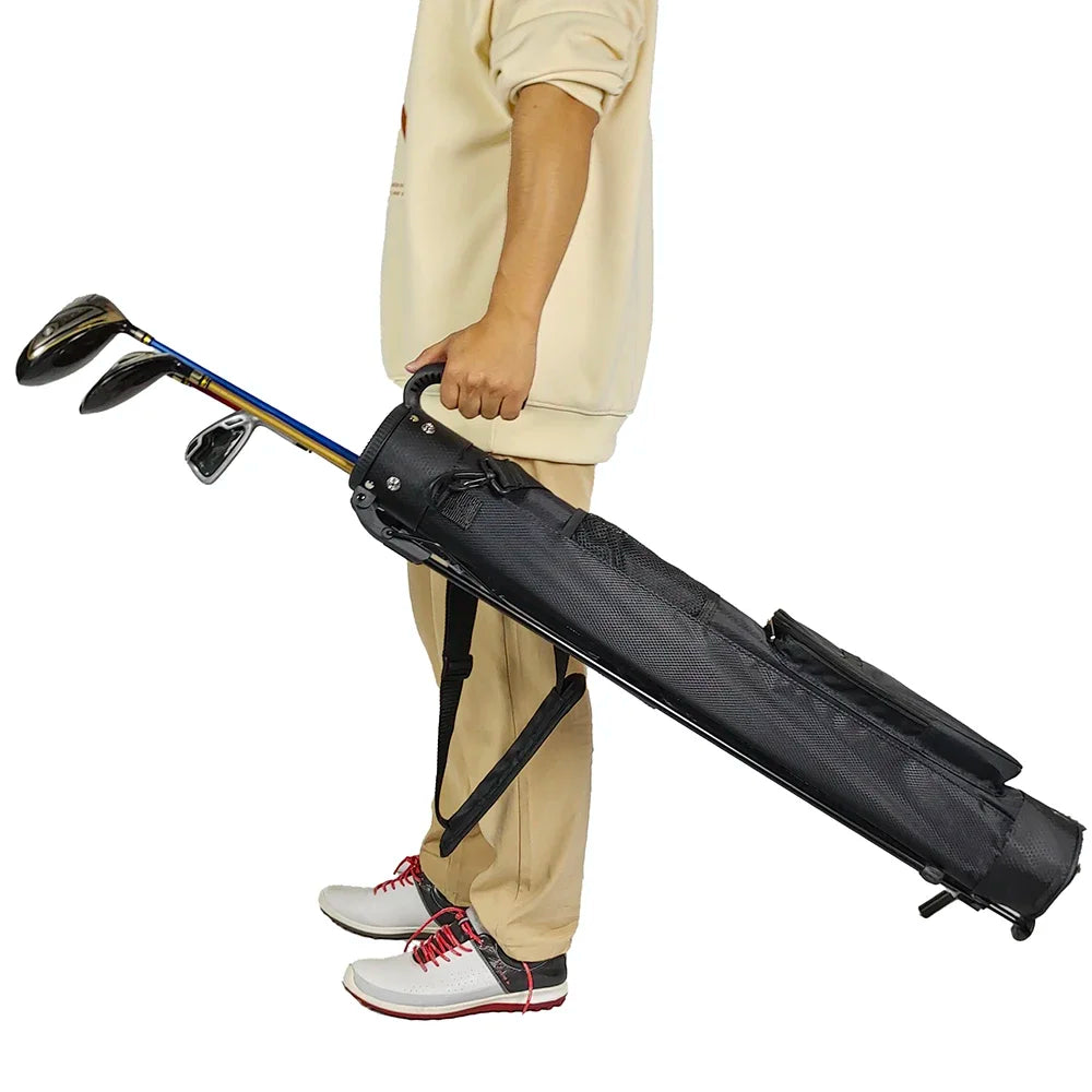 Lightweight Golf Club Bag With Bracket Golf Gun Rack Bags,