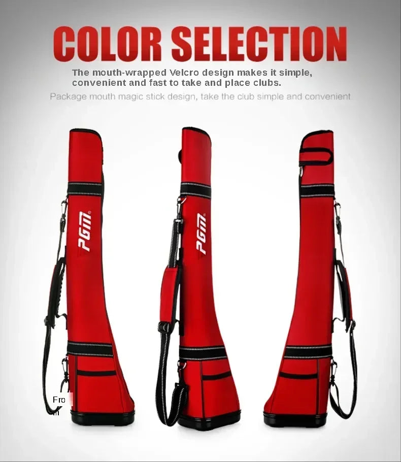 PGM  Waterproof Nylon Golf Gun Bag Protable Sunday Bag for 4~5pcs Golf Clubs