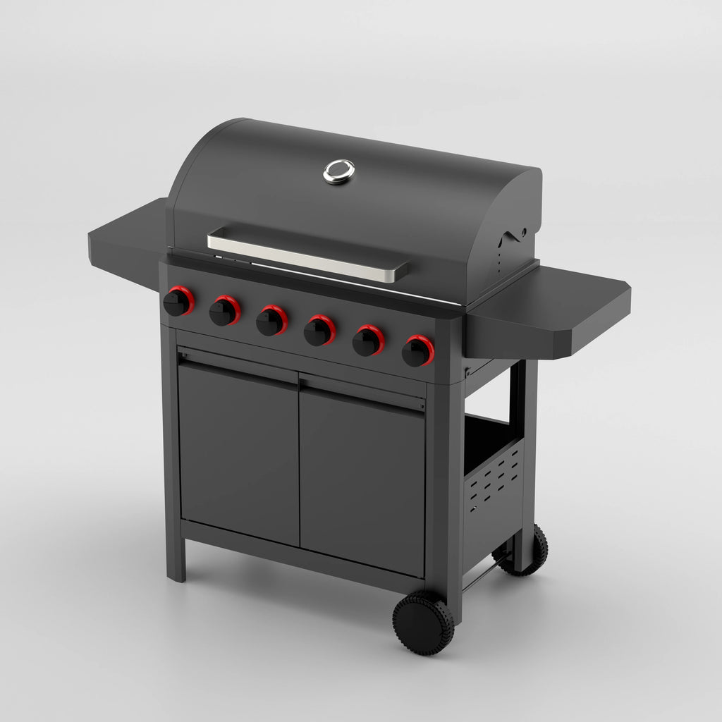 Stainless Steel BBQ Grill Modern Outdoor Kitchen  with Cabinet