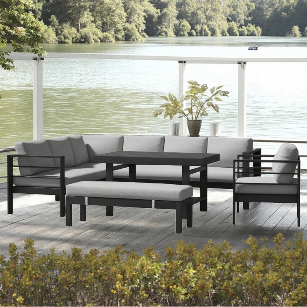 Outdoor Sofa Set Outdoor  Aluminum Garden Sets Balcony Furniture Sofa Set