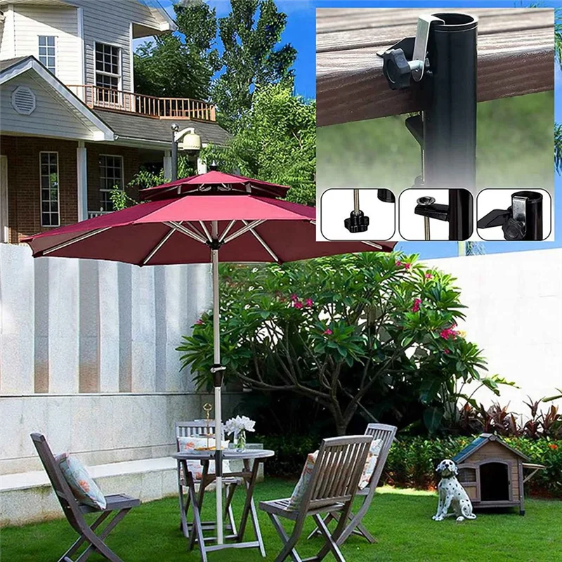 Patio Umbrella Stand, Sun Shade Support Umbrella Holder
