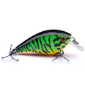 5cm/7cm Crankbaits Fishing Lure Floating Wobblers for Pike Black Minnow Lures for Fishing Artificial Bait Fishing Tackle