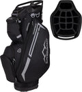 Lightweight 14-Way Divider Golf Bag with Pockets, Ergonomic Straps for Men and Women
