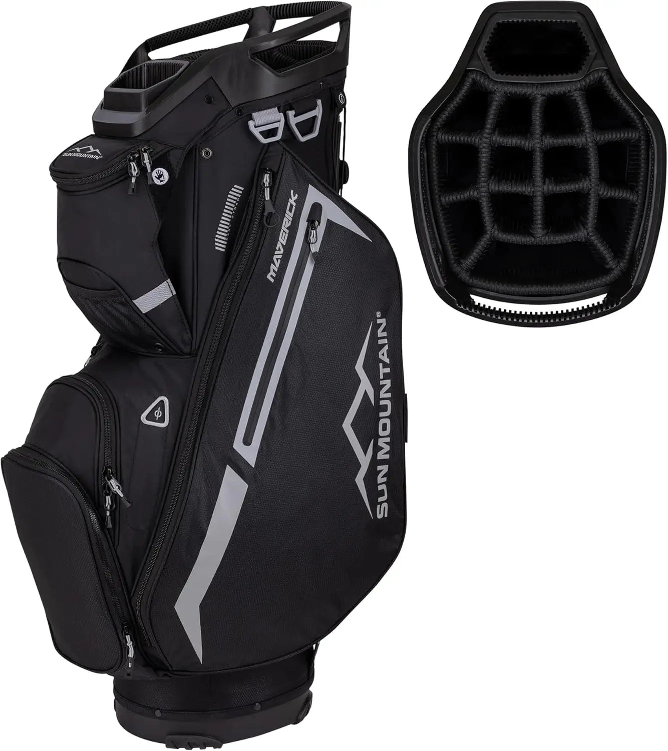Lightweight 14-Way Divider Golf Bag with Pockets, Ergonomic Straps for Men and Women