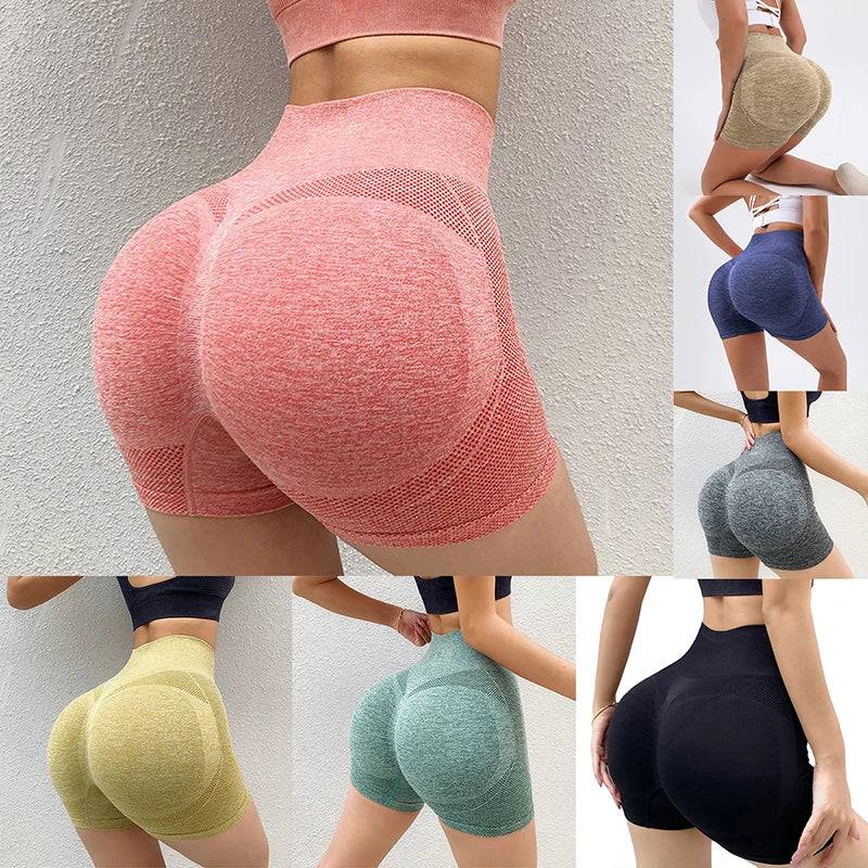 Women Shorts Sports For Women New Cycling Jogging Fitness High Waist Push Up Gym Shorts