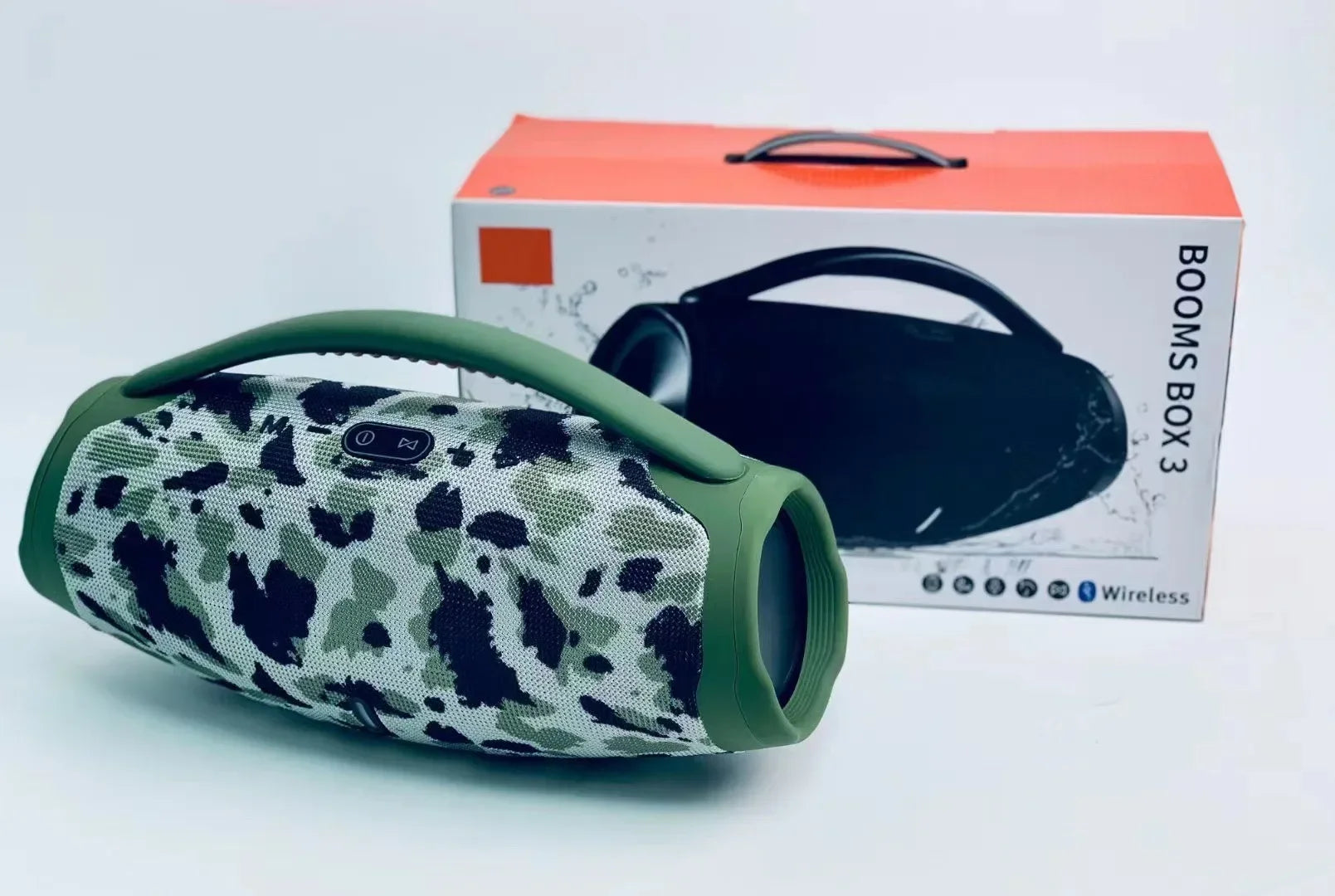 Portable High-power 100W Wireless Bluetooth Speaker RGB Light Outdoors Party Music Center Home Theater Subwoofer