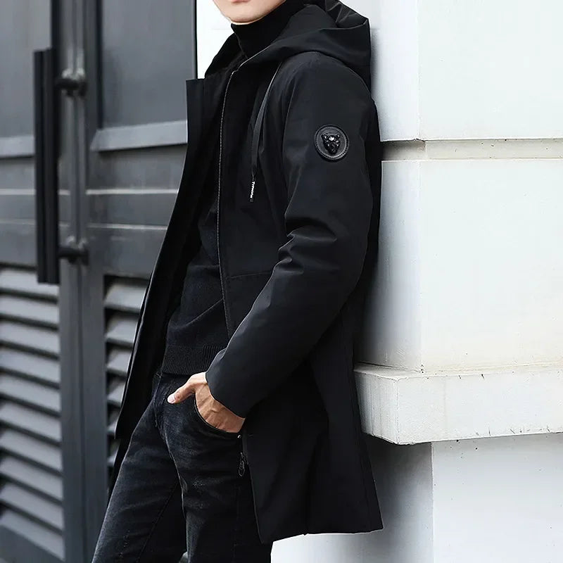 2024 New Plus Size Men's Winter Warm Jacket Fleece