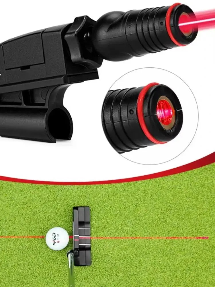 Golf Putter Laser Sight Machine Aiming Instrument Indoor Teaching Linear Laser