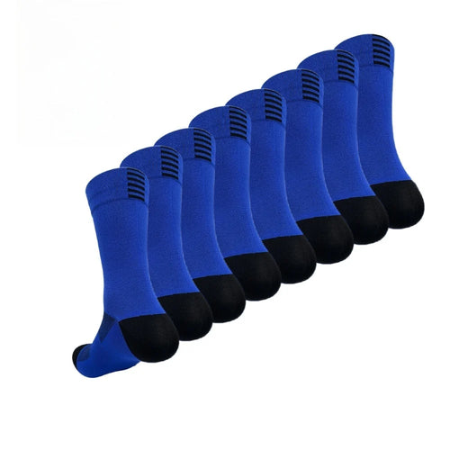 4 pairs Cycling Socks Running Quick Dry Medium Cylinder Men and Women Sports Fitness
