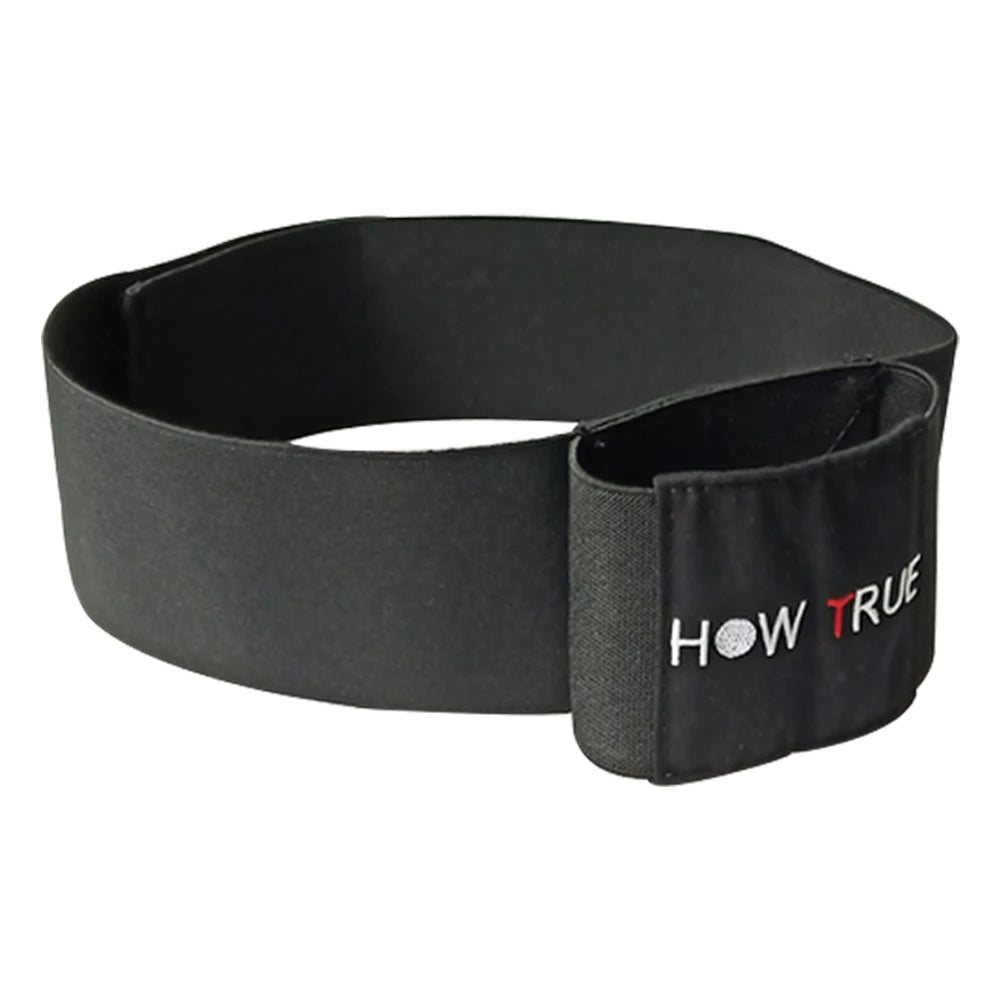 1Pcs Golf Swing Training Arm Band Golf Hand Posture Corrector Black Nylon Elastic Training Belt for Golf Practicing